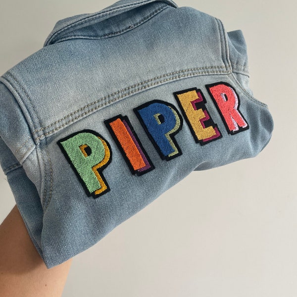 Iron on Letters Etsy