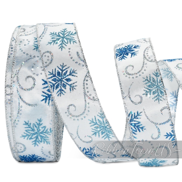 Snowflake Ribbon - Etsy