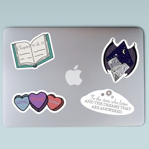 Acotar Stickers l A Court of Thorns And Roses Series l Digital Stickers
