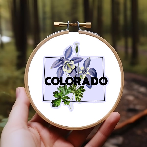 Digital Cross Stitch Pattern l Colorado Cross Stitch l State Cross Stitch Patterns