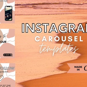 Instagram Karussell Vorlagen, Moderne Instagram Vorlagen, Canva Vorlagen, Canva Designs, Social Media Vorlagen