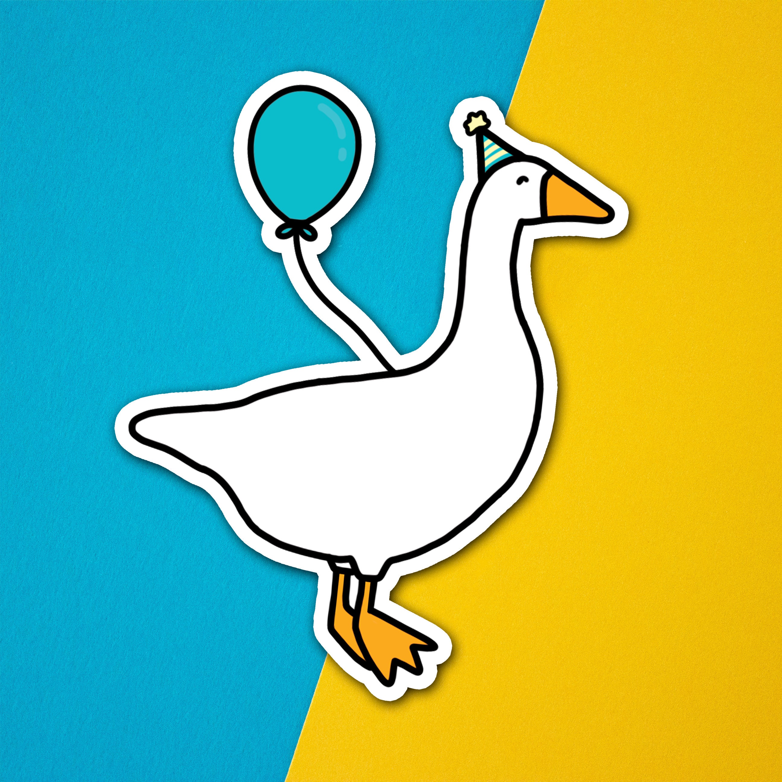 Two Player Untitled Goose Game | Sticker