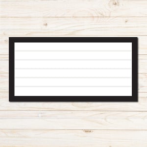 Cartello rettangolare Shiplap con cornice e scritta bonus File di taglio digitale File SVG Glowforge Taglio laser