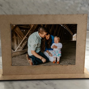 Picture Frame SVG | 4&quot;x6&quot;  5&quot;x7&quot; 8&quot;x10&quot;  | Digital Cut Photo Frame SVG File  | Glowforge | Laser Cutting | SVG File