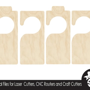 Divisória de armário em branco | 2 estilos | 2 tamanhos | Arquivo de corte digital | Glowforge Cricut Silhouette | Arquivo SVG PNG DXF | Corte a laser