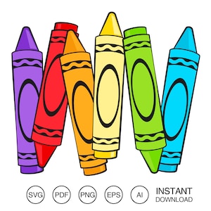 Crayons SVG
