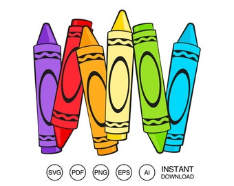 Crayons SVG