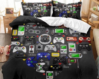 Gamer Bedding Etsy