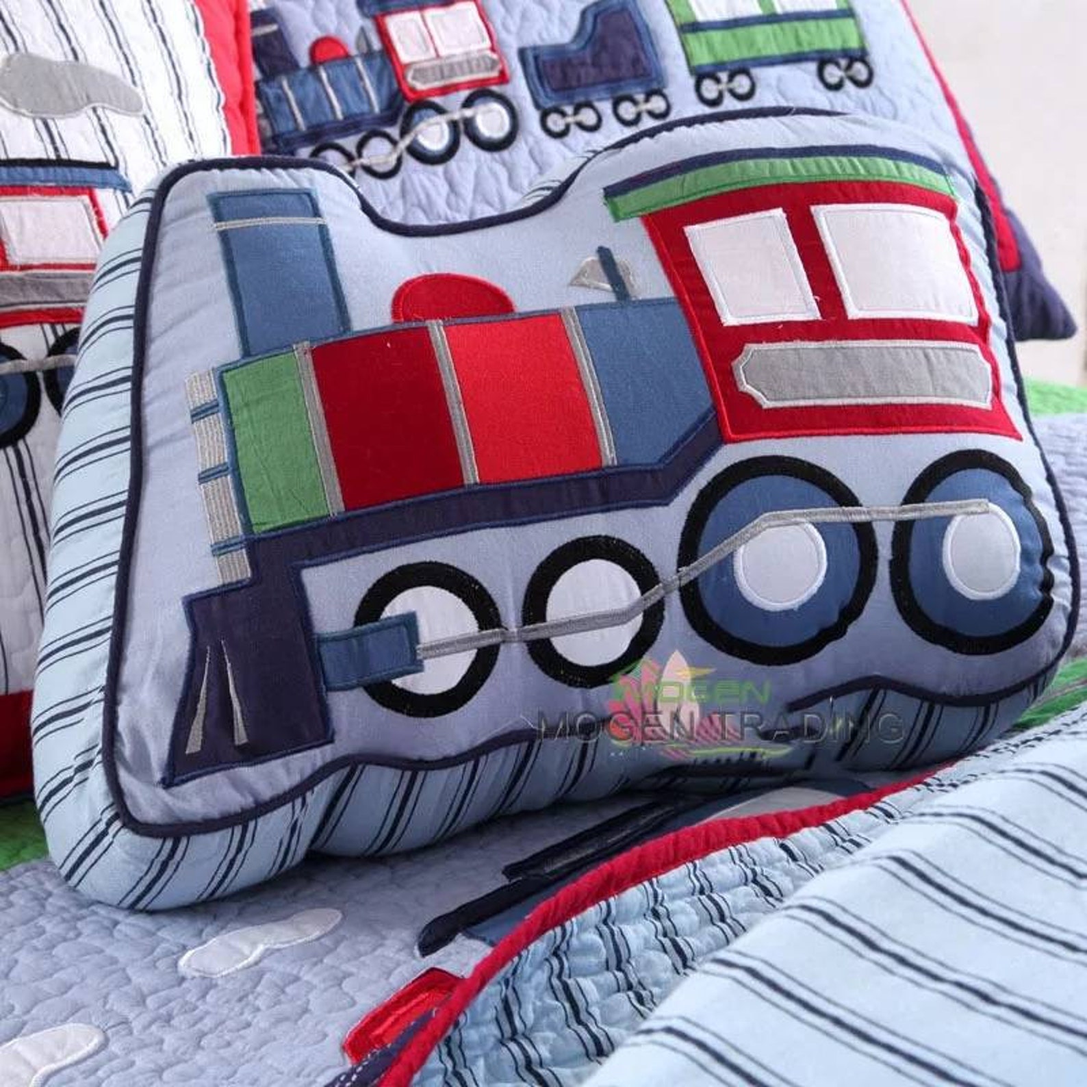 Kids Transport Cuddle Cushion/ Train Pillow/ Boys Cushions/ Etsy