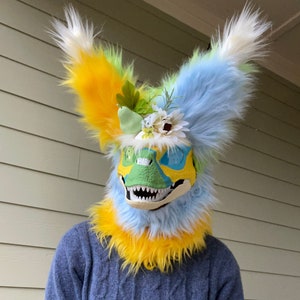 Dino Maske ~ Bungee ~ OSS