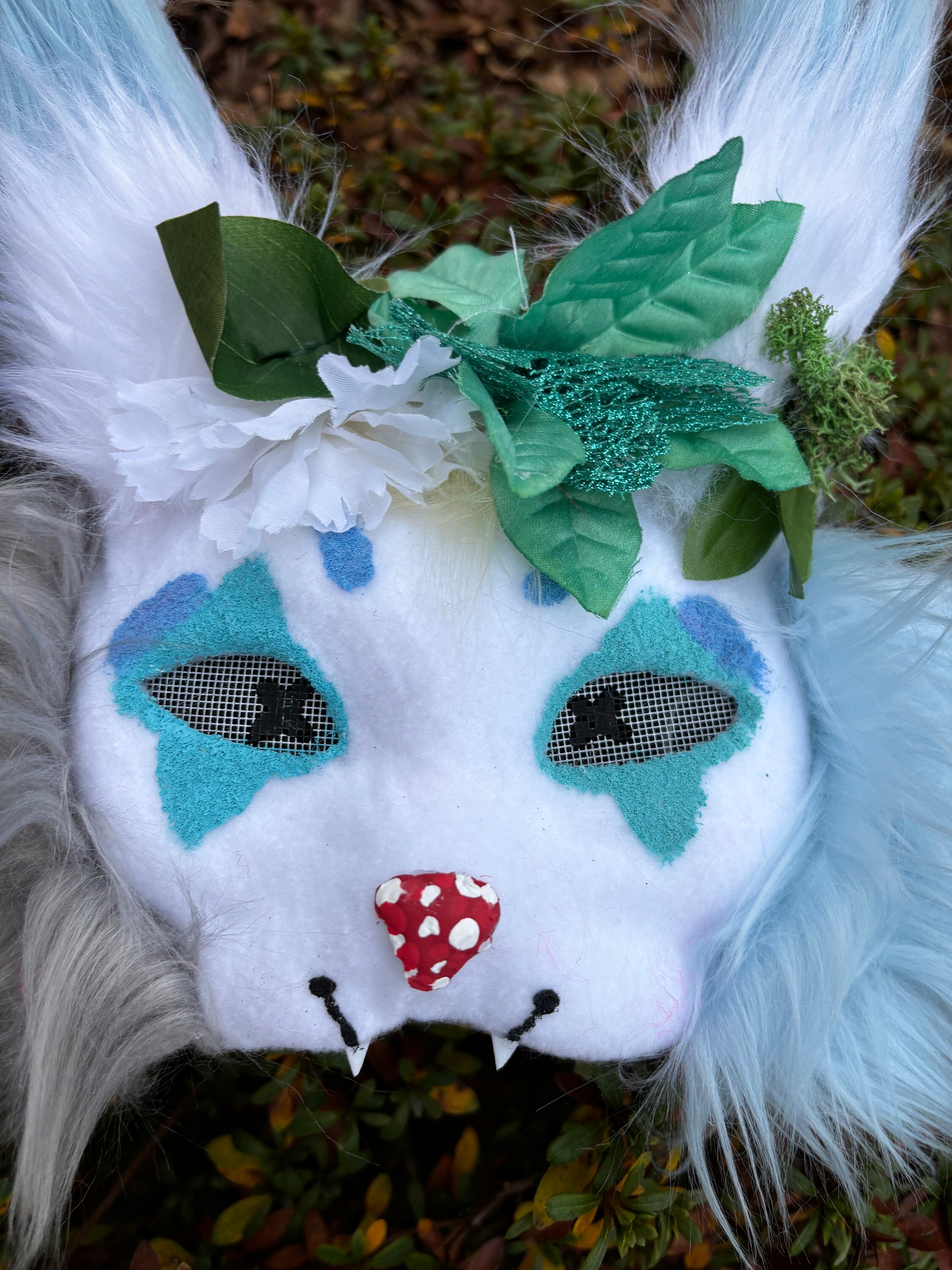 Lynx therian mask design by FrolickingFinn on DeviantArt