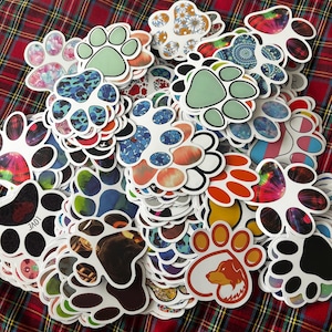 10 Therianische Pfötchen Sticker