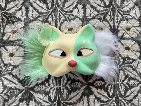 Therian Cat Mask MADE TO ORDER 