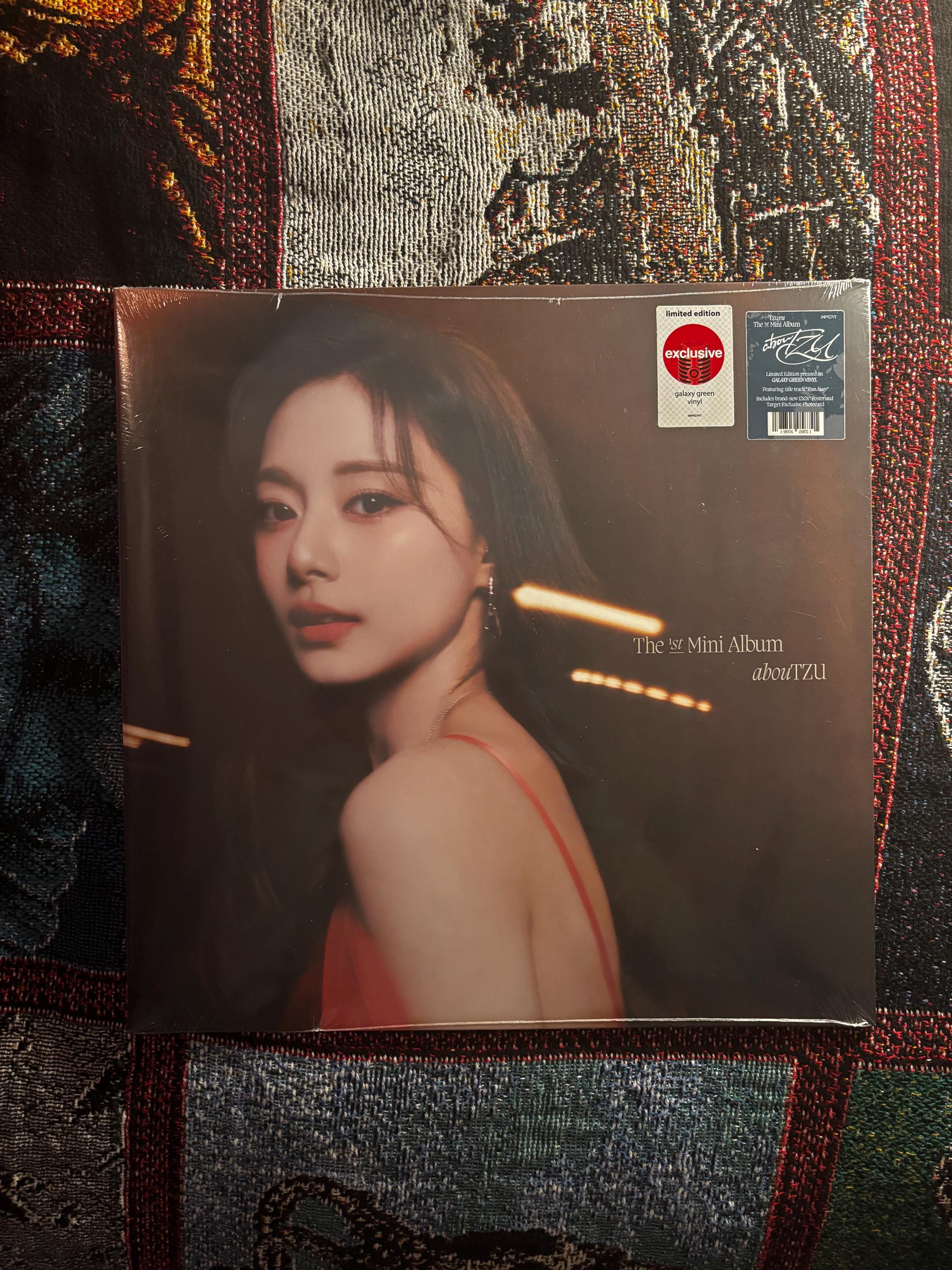 Twice Tzuyu Solo Mini Album Aboutzu Vinyl Exclusive Green - Etsy