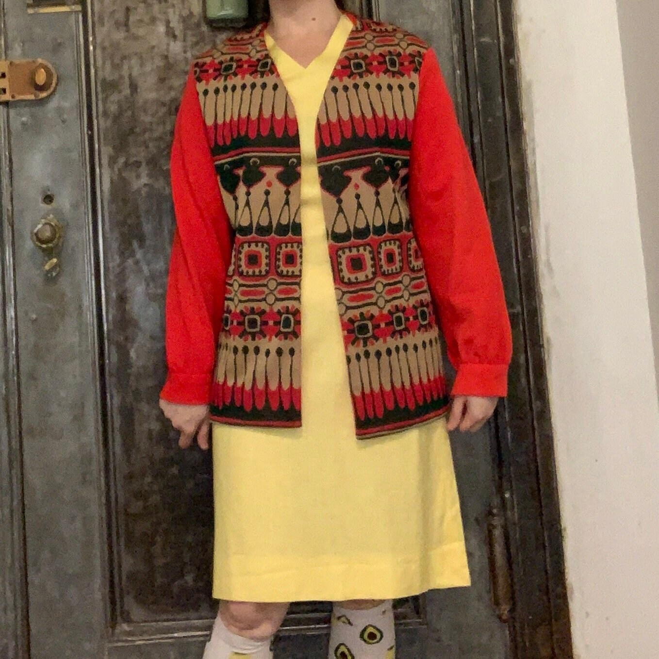 Small Medium Large Vintage 60s Ranelle Fashion Inc. Mod Open