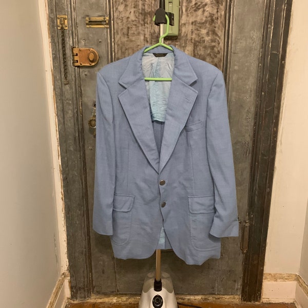 Powder Blue Leisure Suit Etsy