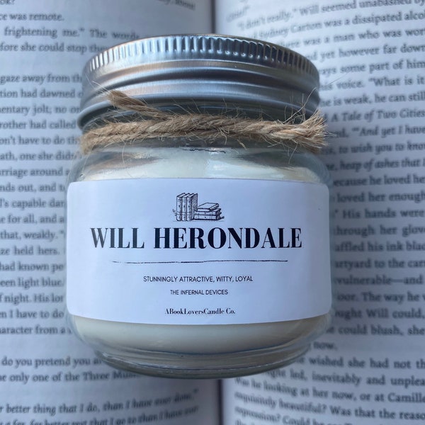 Will Herondale Soy Candle