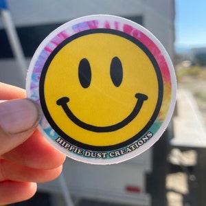 Smiley Face Sticker