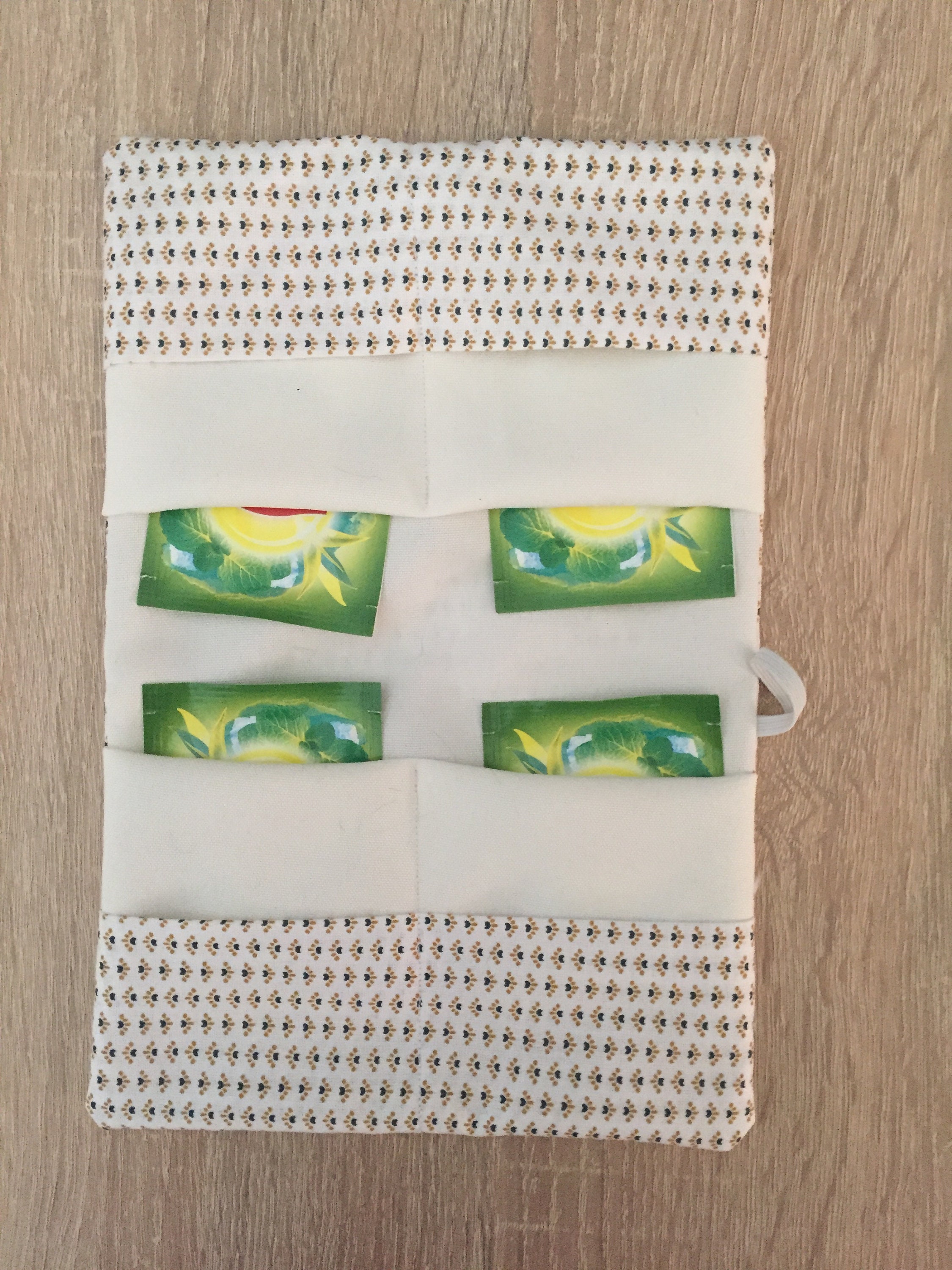 Portefeuille à Sachets de Thé