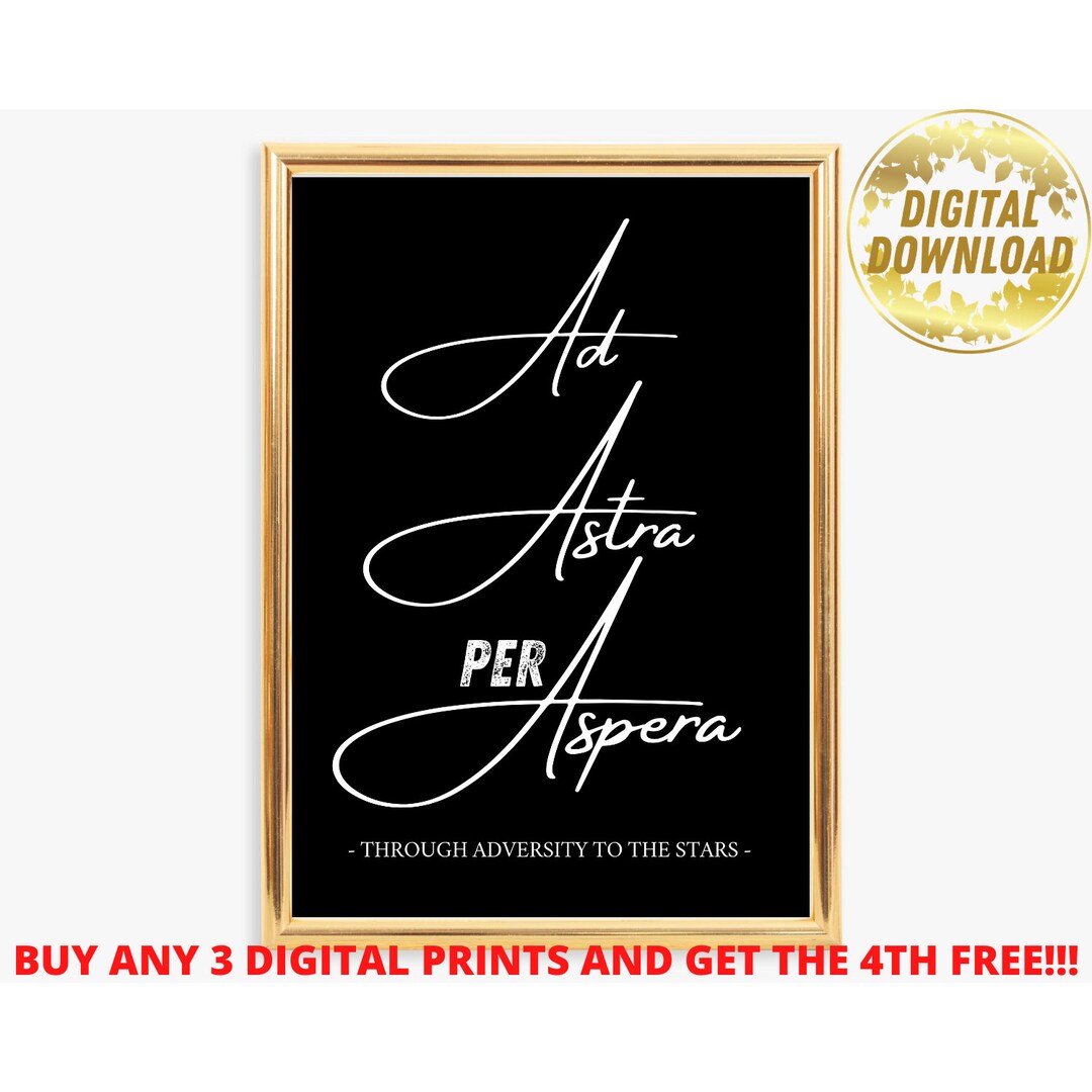 Ad Astra per Aspera - Through Adversity to the Stars - DIGITAL DOWNLOAD ...
