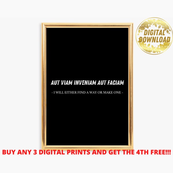 Aut Viam Inveniam Etsy