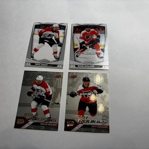cartões de hóquei philadelphia flyers o-pee-chee e upper deck 2024-25