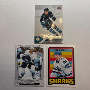 Lot de cartes San José o-pee-chee 2024-25 et recrues du pont supérieur