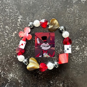 husk hazbin hotel bracelet!