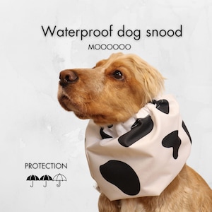 Waterproof Dog Snood | Cavalier Snood | Basset Hound Snood | Cocker Spaniel Snood | Dog Ear Cover | Dog Ear Protector | Poodle Snood