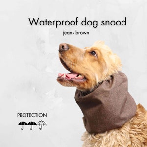 Waterproof Dog Snood | Luxury Cocker Spaniel Snood | Distinguished Basset Hound Snood |The Best Quality Cavalier Snood | Snood For Dog