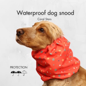 Waterproof Dog Snood | Cavalier Snood | Basset Hound Snood | Cocker Spaniel Snood | Dog Ear Cover | Dog Ear Protector | Poodle Snood