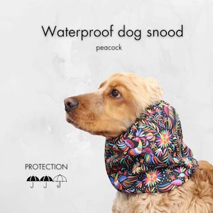 Waterproof Dog Snood | Cocker Spaniel Snood | Basset Hound Snood | Setter Snood | Poodle Snood | Cavalier Snood | Springer Snood