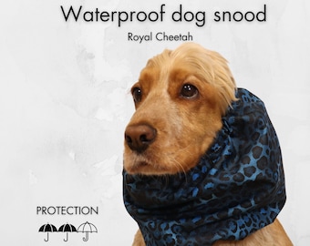 Waterproof Dog Snood | Cavalier Snood | Basset Hound Snood | Cocker Spaniel Snood | Dog Ear Cover | Dog Ear Protector | Poodle Snood