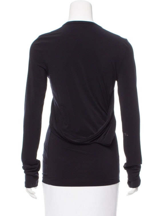 Helmut Lang Rare Archival Vintage Black Layered L… - image 3