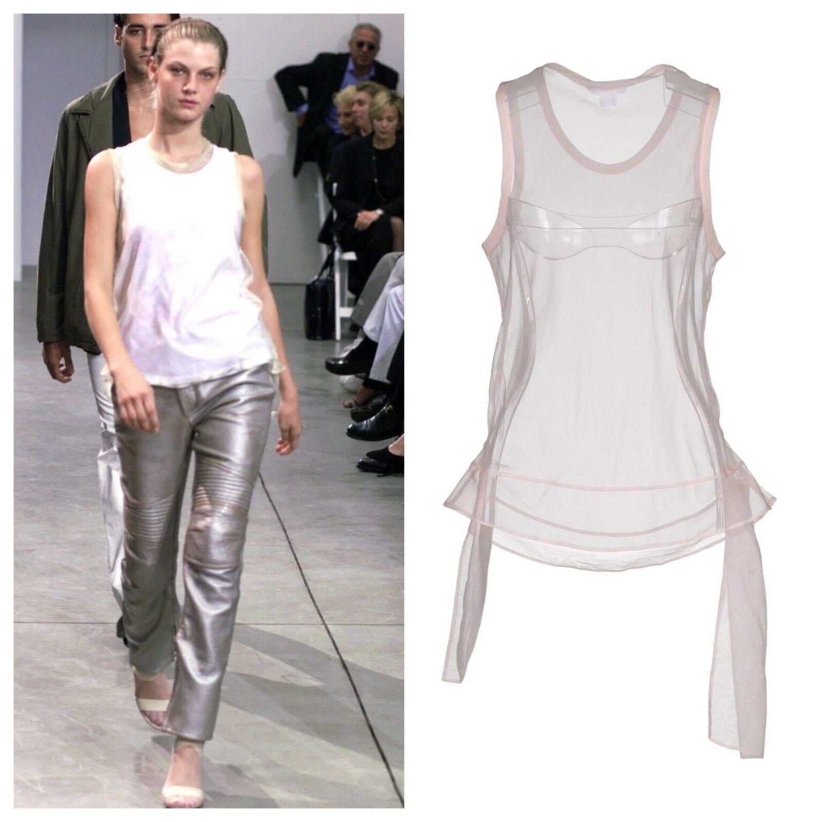 Nwt Helmut Lang S/S 1999 Vintage Archival Removable Side Nwt Helmut Lang S/S 1999 Vintage Archival Removable Side