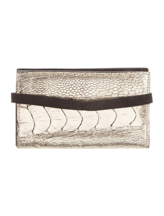 Helmut Lang Vintage Archival Metallic Silver Ostri
