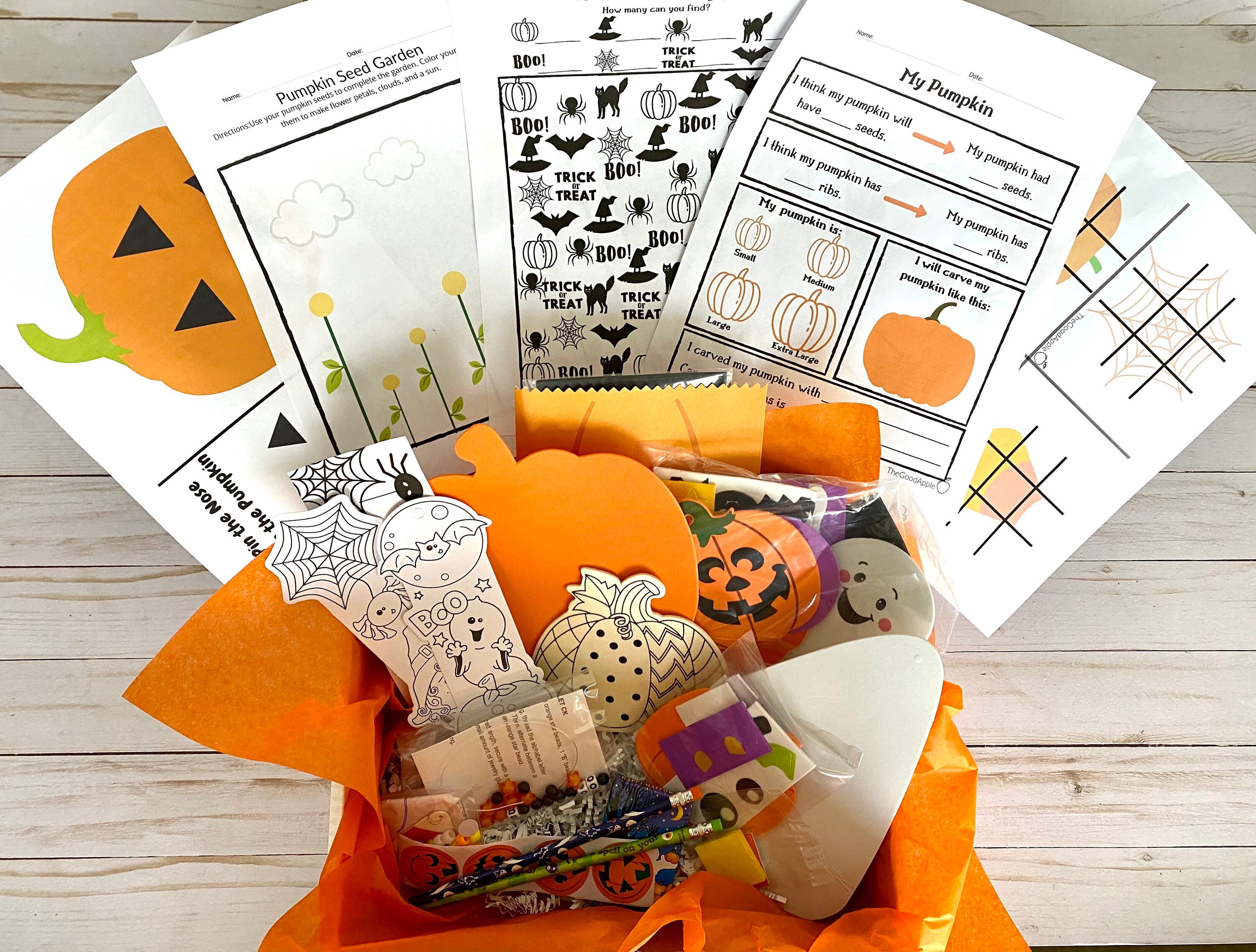 Halloween Craft Kit Kids Craft Box Includes 16 Crafts and | Etsy