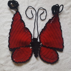 Top/crochet butterfly top