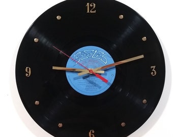 Eagles Record Clock (Their Greatest Hits) - 12” wall clock created using the original Eagles vinyl album.