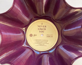 Purple Record Bowl - Please see photo