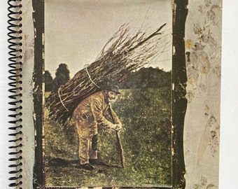 Led Zeppelin "Led Zeppelin IV" record album cover notebook / journal created using the authentic cover