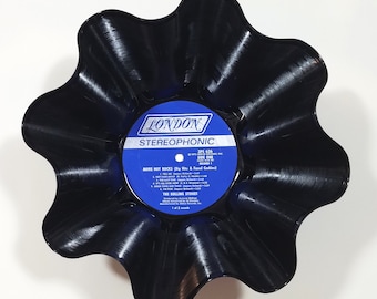 The Rolling Stones Vinyl Record Bowl - handmade using any one of their original vinyl records