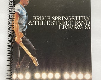 Bruce Springsteen journal "Live 1975-1985" soft cover notebook including 16 page picture/lyrics booklet