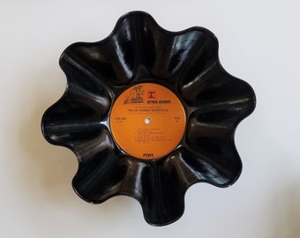 Jimi Hendrix Vinyl Record Bowl - handmade using any of his original record albums