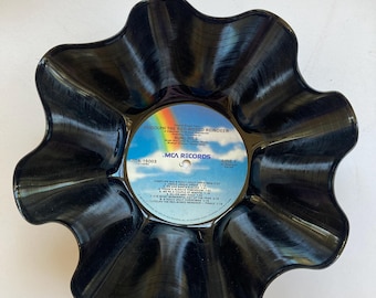 Rudolph the Red-Nosed Reindeer Vinyl Record Bowl