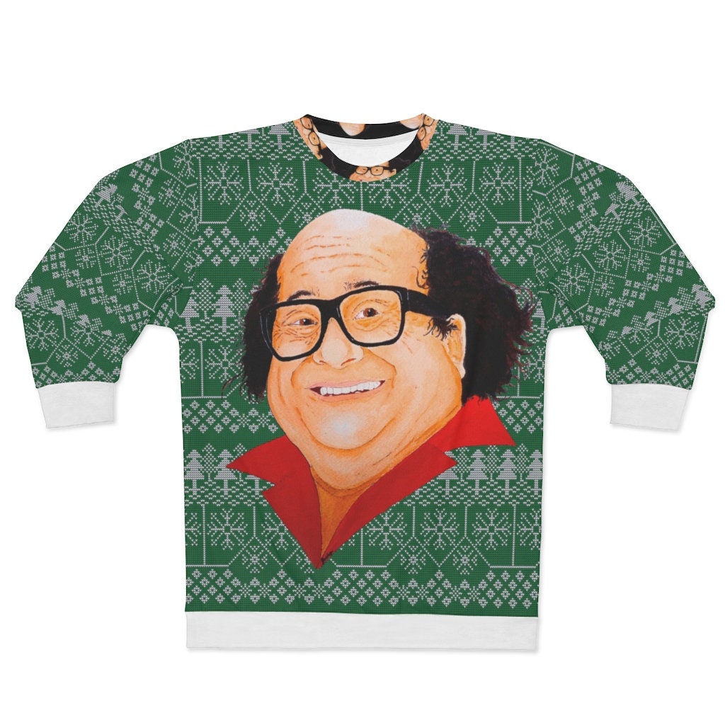 Danny Devito Ugly Christmas Sweatshirt Merry Christmas Etsy UK
