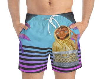 Alion Mens Hipster Swimming Surfing Drawstring Color Stitching Beach Beach Shorts Alion Mens Hipster Swimming Surfing Drawstring Color Stitching Beach Beach Shorts