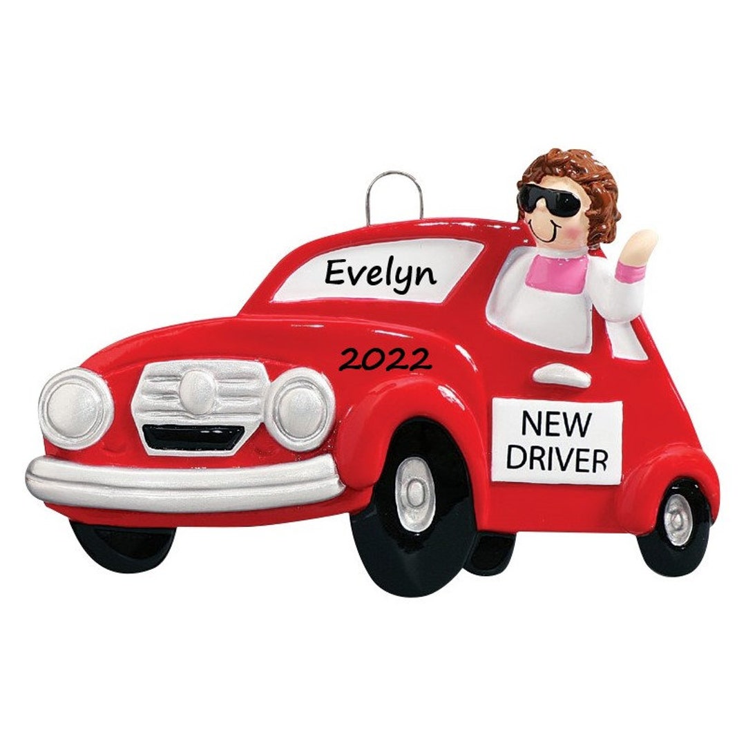 PERSONALIZED New Driver Ornament / Driver's License Christmas Ornament