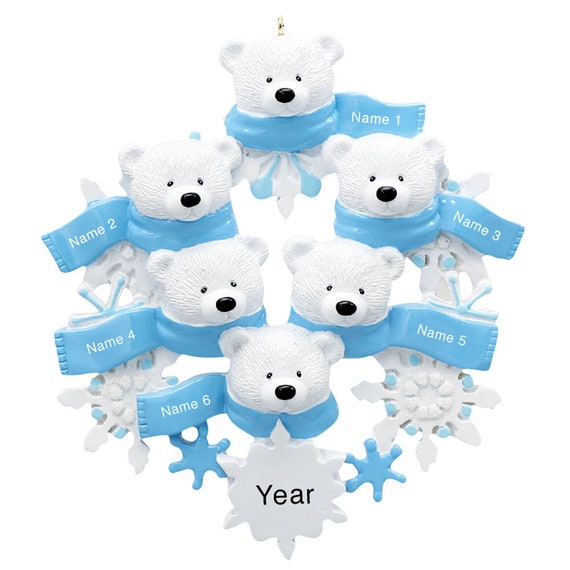 Osos Polares Nombres Para Peluches Osos Familia Personalizada