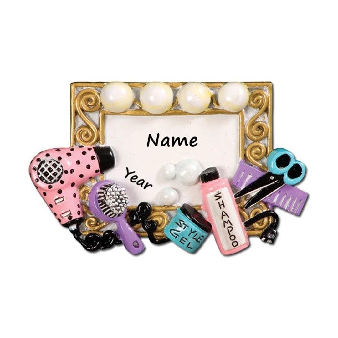 Personalized Hairdresser Christmas Ornament Hair Stylist Ornament